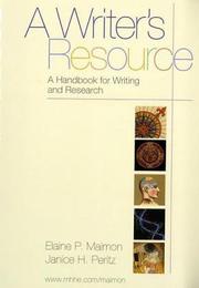 A writer's resource a handbook for writing and research