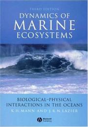 Dynamics of marine ecosystems biological-physical interactions in the oceans