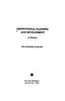 Institutional planning and development a primer