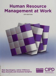 Human resource management at work