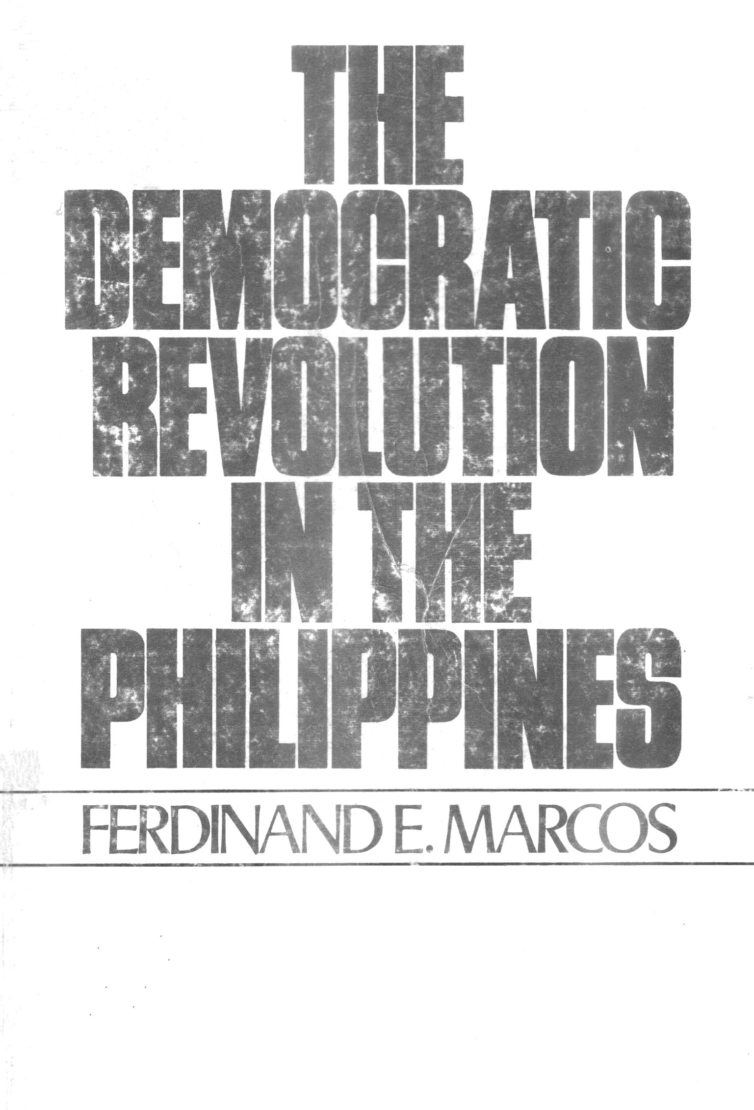 The democratic revolution in the Philippines