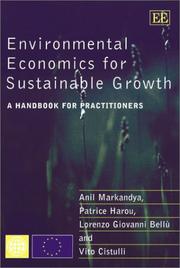 Environmental economics for sustainable growth a handbook for practitioners