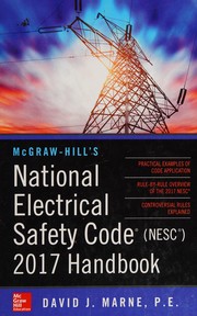 McGraw-Hill's National Electrical Safety Code (NESC) 2017 handbook