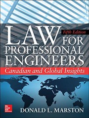 Law for professional engineers Canadian and global insights