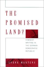 The promised land? feminist writing in the German Democratic Republic