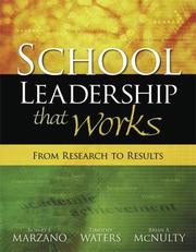 School leadership that works from research to results