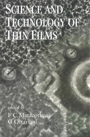 Science and technology of thin films.