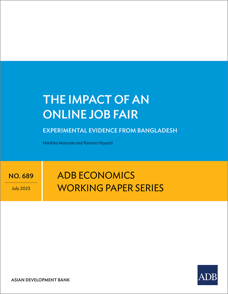 The impact of an online job fair experimental evidence from Bangladesh