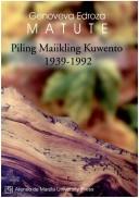 Piling maiikling kuwento, 1939-1992