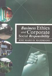 Business ethics and corporate social responsibility