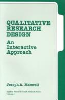 Qualitative research design an interative approach