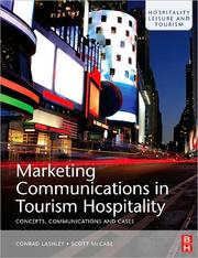 Marketing communications in tourism and hospitality concepts, strategies and cases