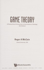 Game theory a nontechnical introduction to the analysis of strategy