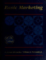 Basic marketing a managerial approach