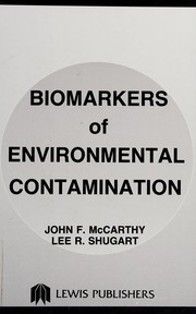 Biomarkers of environmental contamination.
