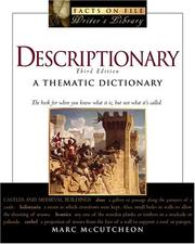 Descriptionary a thematic dictionary