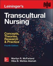Leininger's transcultural nursing concepts, theories, research, & practice