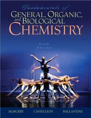 Fundamentals of general, organic, and biological chemistry