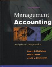 Management accounting analysis and interpretation