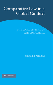 Comparative law in a global context the legal systems of Asia and Africa