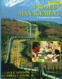Project management a managerial approach