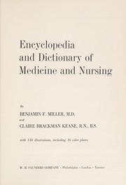 Encyclopedia and dictionary of medicine and nursing