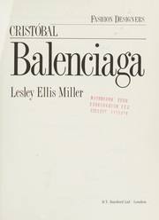Cristobal Balenciaga