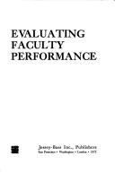 Evaluating faculty performance