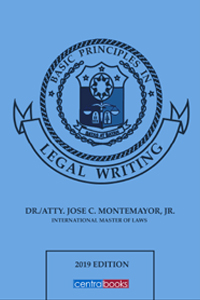 Basic principles in legal writing