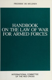 Handbook on the law of war for armed forces