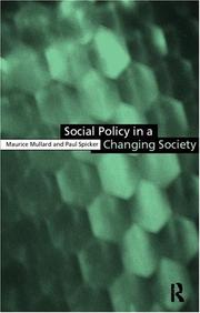Social policy in a changing society