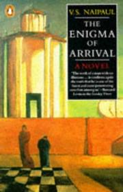 The enigma of arrival a novel