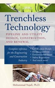 Trenchless technology pipeline and utility design, construction, and renewal