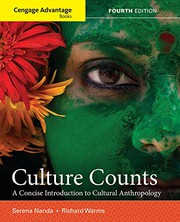 Culture counts a concise introduction to cultural anthropology
