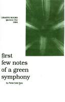 First few notes of a green symphony