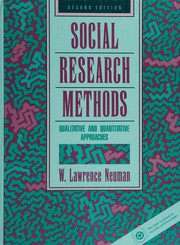 Social research methods qualitative and quantitative approaches