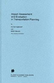 Impact assessment and evaluation in transportation planning