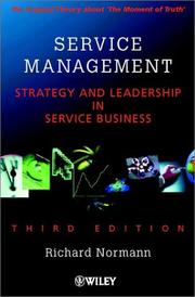 Service management strategy and leadership in service business