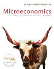 Microeconomics principles, applications, and tools