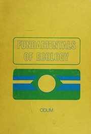 Fundamentals of ecology.