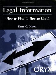 Legal information how to find it, how to use it