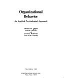 Organizational behavior an applied psychological approach.