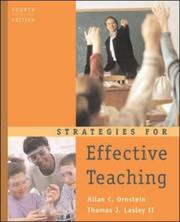 Strategies for effective teaching