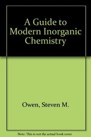 A guide to modern inorganic chemistry