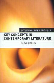 Key concepts in contemporary literature