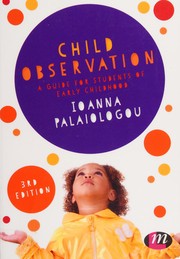 Child observation a guide for students of early childhood