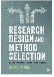 Research design and method selection making good choices in the social sciences