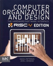 Computer organization and design the hardware / software interface