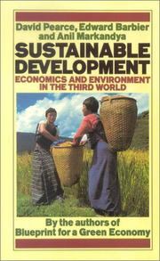 Sustainable development economics and environment in the Third World