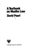 A textbook on Muslim law